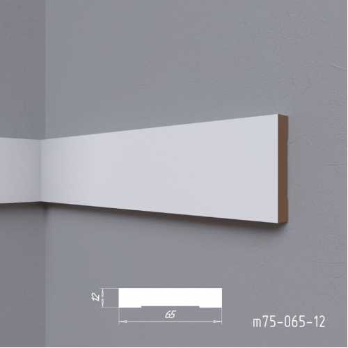 Фото Молдинг MDF крашеный RAL/ NCS Madest Decor M75-065-12