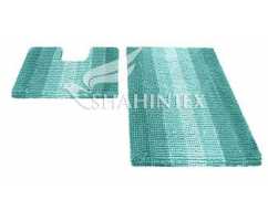 Набор ковриков Shahintex Multimakaron 60*90+60*50 голубой Набор ковриков Shahintex Multimakaron 60*90+60*50 голубой