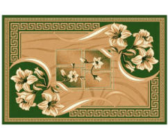 Ковер Merinos Laguna d187 Green 1,80*3,50  Ковер Merinos Laguna d187 Green 1,80*3,50