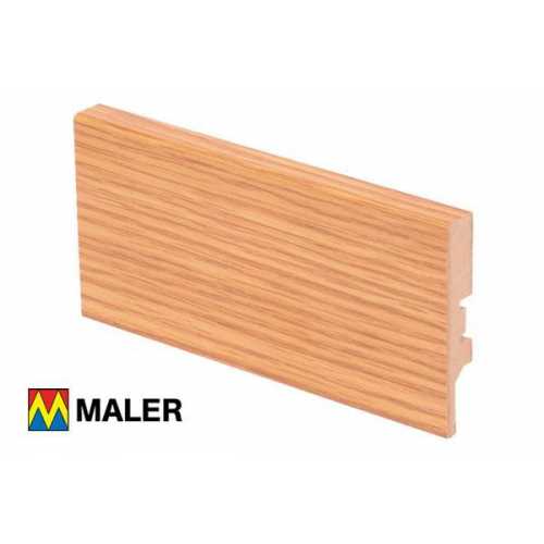 Фото Плинтус напольный МДФ Maler Дуб 10501, высота 70 мм