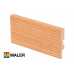 Маленькое фото Плинтус напольный МДФ Maler Дуб 10501, высота 70 мм