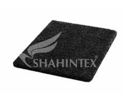 Коврик Shahintex Microfiber черный м18 (100*100) см