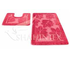 Набор ковриков Shahintex PP Розовый 64 (50*80+50*50 см) Набор ковриков Shahintex PP Розовый 64 (50*80+50*50 см)