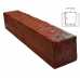 Маленькое фото Балка декоративная из полиуретана Arno Decor Рустик 120х120мм Рябина, длина 1м
