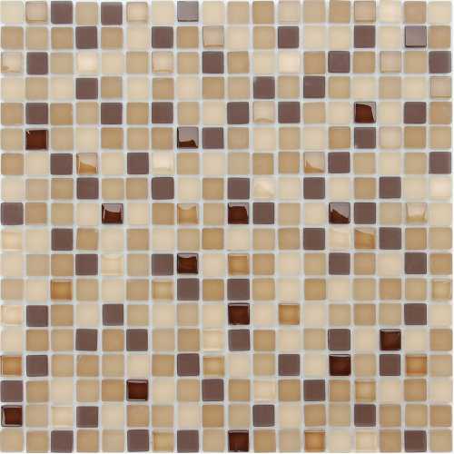 Фото Мозаика стеклянная Caramelle Naturelle Bohemia 15х15 (305х305х4 мм)