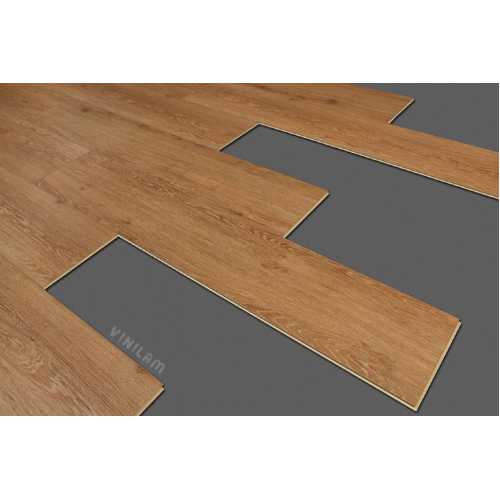 Фото Плитка ПВХ Vinilam CorK Дуб Мейс 10-080V, 43 класс (1220х227х7.0 мм)