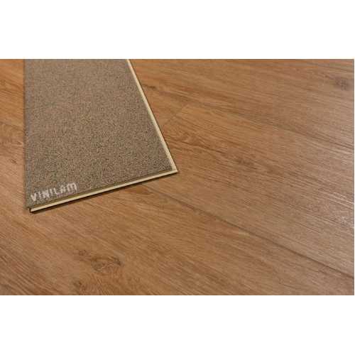 Фото Плитка ПВХ Vinilam CorK Дуб Мейс 10-080V, 43 класс (1220х227х7.0 мм)