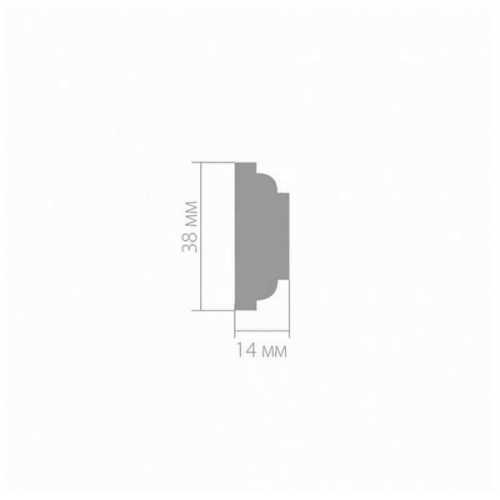 Фото Молдинг под покраску Ultrawood U 007 (38х14х2440)