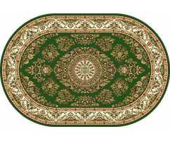 Ковер Merinos Laguna d285 Green овал 2,00*4,00