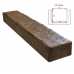 Маленькое фото Балка декоративная из полиуретана Arno Decor Рустик 195х130мм Дуб темный, длина 2м