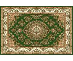 Ковер Merinos Laguna d285 GREEN ОВАЛ 2,00*3,00 