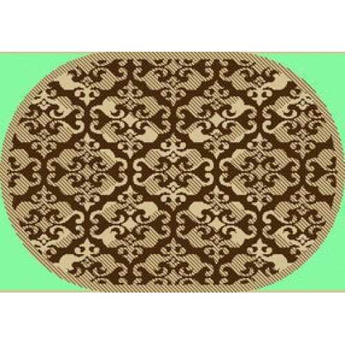 Фото Ковер Циновка  sz3996а1о -11 0,8*1,5м овал