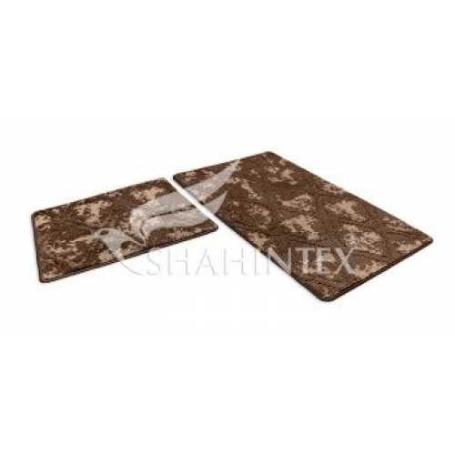 Фото Набор ковриков Shahintex Vintage SH V002 60*100+60*50 шоколадный 
