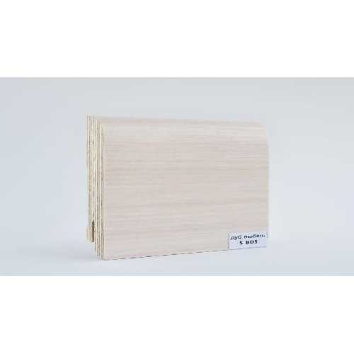 Фото Плинтус напольный шпонированный Finitura Дуб выбеленный 5BDS, 70*15 мм