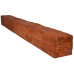 Маленькое фото Балка декоративная из полиуретана Arno Decor Рустик 195х195мм Орех, длина 1м