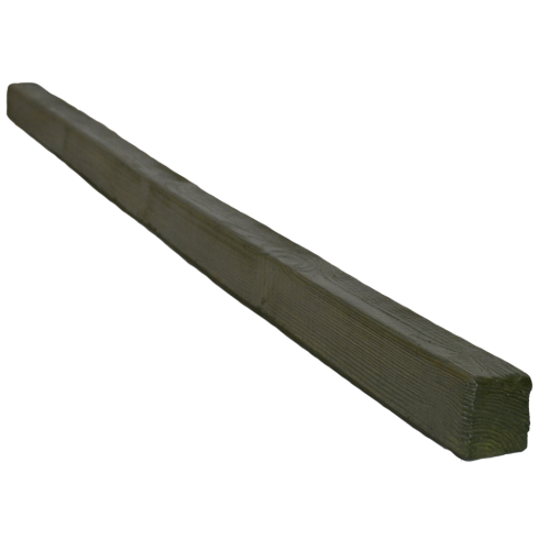 Фото Балка декоративная из полиуретана Arno Decor Модерн 70х70мм Дуб болотный, длина 2м