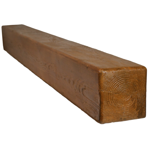 Фото Балка декоративная из полиуретана Arno Decor Модерн 195х195мм Дуб, длина 3м