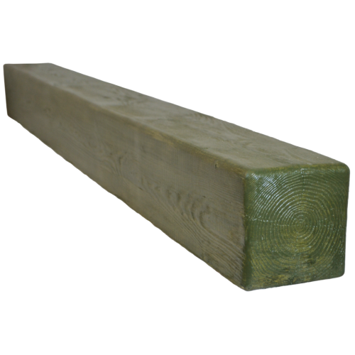 Фото Балка декоративная из полиуретана Arno Decor Модерн 195х195мм Дуб болотный, длина 3м