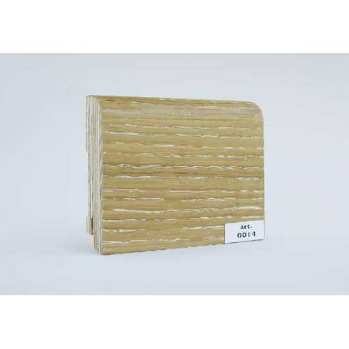 Фото Плинтус напольный шпонированный, широкий Finitura Дуб арт.014, 100*30 мм (фигурный)