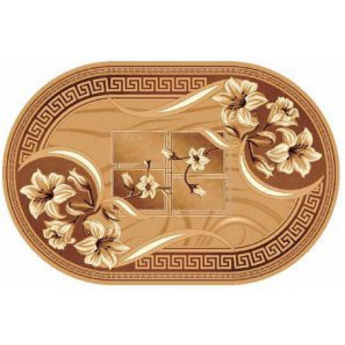 Фото Ковер Merinos Laguna d187 beige овал 2,50*4,00