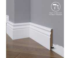 Плинтус напольный под покраску 22-100-16 Madest Decor MDF (100х16х2400 мм) Плинтус напольный под покраску 22-100-16 Madest Decor MDF (100х16х2400 мм)