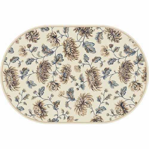 Фото Ковер Merinos Valencia Deluxe d253, Cream-Brown 2,00*3,00 овал