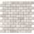 Мозаика из натурального камня Caramelle Travertino Silver POL 48х23 (298х298х4 мм)