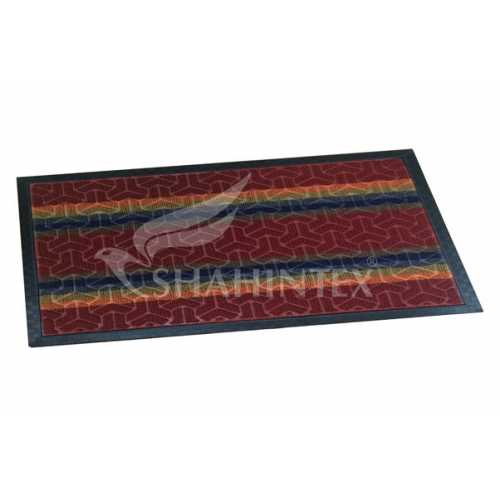Фото Коврик придверный Lux Shahintex multi-color 40*60 бордовый