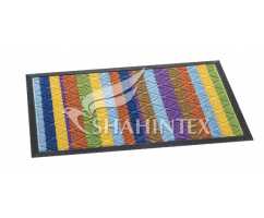 Коврик придверный Lux Shahintex multi-color 40*60 радуга Коврик придверный Lux Shahintex multi-color 40*60 радуга
