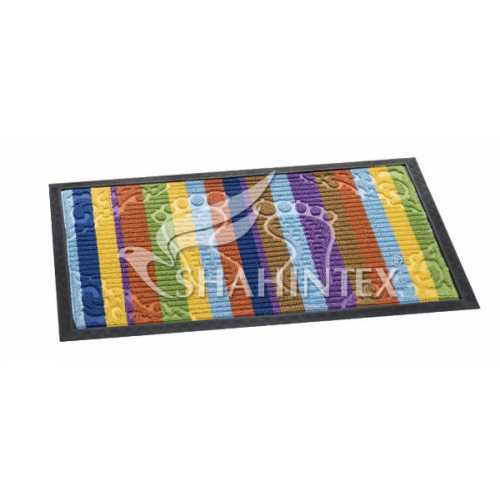 Фото Коврик придверный Lux Shahintex multi-color 40*60 радуга