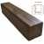 Балка декоративная из полиуретана Arnodecor Модерн 100х100мм Дуб темный, длина 1м
