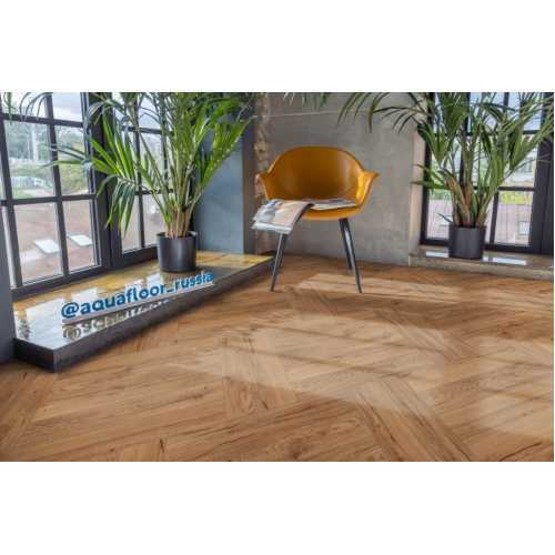 Фото Плитка кварцвиниловая Aquafloor Parquet Glue AF2507PG 