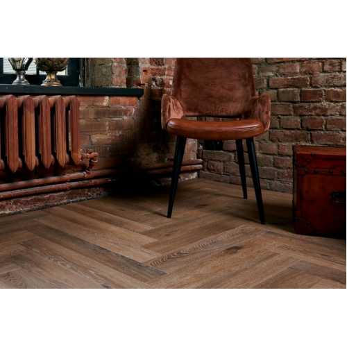 Фото Плитка ПВХ Vinilam Herringbone Паркет Венецианский IS11199, 43 класс (720х120х6.5 мм)