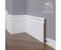 Плинтус напольный под покраску 22-136-18 Madest Decor MDF (136х18х2400 мм) Плинтус напольный под покраску 22-136-18 Madest Decor MDF (136х18х2400 мм)