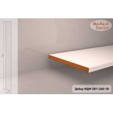 Добор МДФ крашеный по RAL/NCS Madest Decor D01-240-18 Добор МДФ крашеный по RAL/NCS Madest Decor D01-240-18