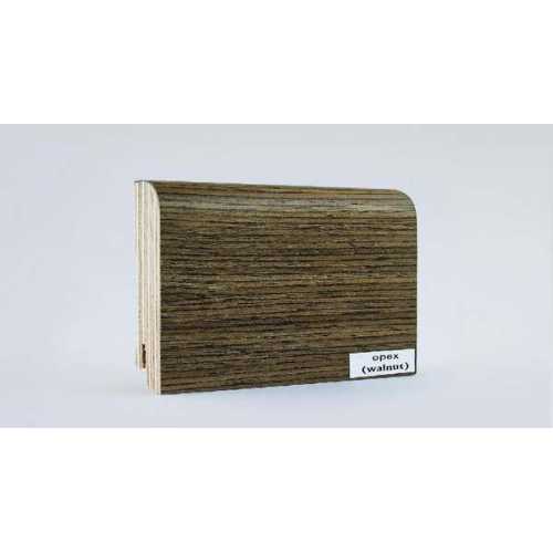 Фото Плинтус напольный шпонированный Finitura Орех, 100*15 мм