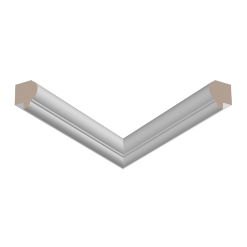 Фото Финишный молдинг под покраску Ultrawood Trim 003 B (33х31х2440)