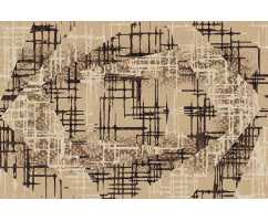 Ковер Merinos Sierra  D708, BEIGE-BROWN 1,00*2,00