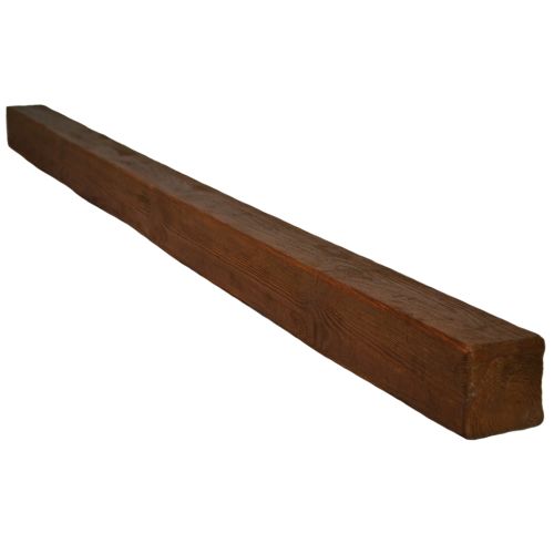 Фото Балка декоративная из полиуретана Arnodecor Модерн 100х100мм Дуб, длина 3м