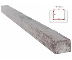 Балка декоративная из полиуретана Arno Decor Рустик 145х120мм Лофт, длина 1м