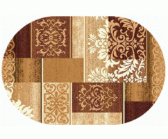 Ковер Merinos Laguna d216 BEIGE ОВАЛ 0,60*1,10 