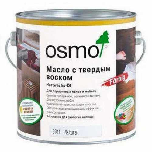 Фото Масло Osmo «ЭФФЕКТ НАТУР» 3041 Натуральный тон (2,5 л)