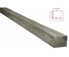 Балка декоративная из полиуретана Arno Decor Модерн 145х120мм Лофт, длина 2м