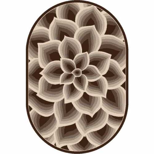 Фото Ковер Novaro (926-91) 0,6*1,0 овал