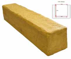 Балка декоративная из полиуретана Arno Decor Рустик 195х195мм Сосна, длина 2м