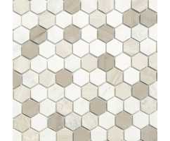 Мозаика из натурального камня Caramelle Pietrine Hexagonal Pietra Mix 3 hex 30х18 (295х305х6 мм) Мозаика из натурального камня Caramelle Pietrine Hexagonal Pietra Mix 3 hex 30х18 (295х305х6 мм)