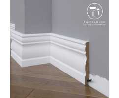 Плинтус напольный под покраску 24-120-18 Madest Decor MDF (120х18х2400 мм)