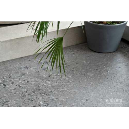 Фото Плитка ПВХ клеевая Vinilam Ceramo Stone Терраццо 71613, 43 класс (950х480х2.5 мм)